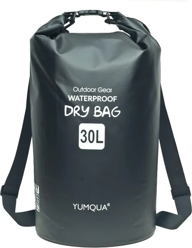 Vista 10 de YUMQUA Bolsas secas impermeables 5L/10L/20L/30L/40L para mujeres y hombres, bolsa seca flotante enrollable bolsa de almacenamiento impermeable