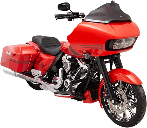 Vista 12 de Klock Werks Sport Flare para Harley-Davidson Road Glide 2015-2023 (6" Negro)