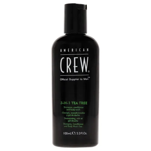 Vista 8 de American Crew Champú, acondicionador y gel de baño para hombres, 3 en 1, 3.3 onzas líquidas