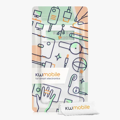 Vista 387 de kwmobile Funda Compatible con Google Pixel 6 Pro - Funda de teléfono de silicona TPU con acabado suave - Azul Arrecife