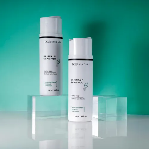Vista 5 de DCL Skincare SA Scalp Therapy Champú con ácido salicílico para control de picazón y escamas, 8 onzas líquidas