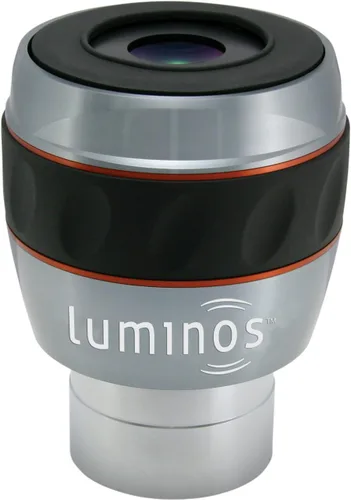 Vista 4 de Celestron 93434 Luminos Ocular de 0.906 in (plata/negro) y 93436 lente de Barlow luminoso de 2 pulgadas 2.5X (plata)