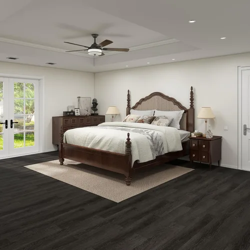 Vista 3 de Mysflosy Tablón de vinilo autoadhesivo, paquete de 36, 6 x 36 pulgadas, suelo de grano de madera natural, impermeable, para instalación