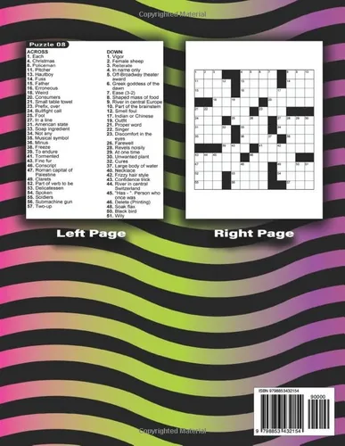 Vista 2 de 2023 Extra Large Print Crossword Puzzle For Seniors Specially Crafted for Seniors - Keep Your Mind Active and Engaged with Fun and Easy-to-Read