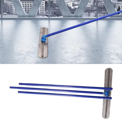 Vista 5 de Herramienta de paleta de hormigón Bull Float Kit de herramientas de paleta de hormigón 70.87 pulgadas Conector de mango de aleación de aluminio