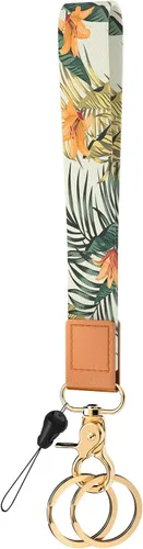 Vista 39 de Llavero de pulsera para mujeres y hombres, soporte para llavero, cordón de muñeca para llaves