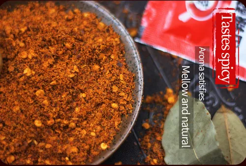 Vista 6 de Chile chino polvo de inmersión 3.52 oz/100g (incorporado 10 paquetes), szechuan HotPot, barbacoa Material de inmersión chile rojo