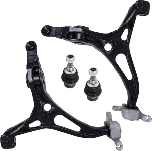 Vista 216 de Detroit Axle - Kit de suspensión frontal de 4 piezas para Chevrolet Aveo5 Aveo Pontiac G3 Wave Wave5 Suzuki Swift+, 2 brazos de control inferiores