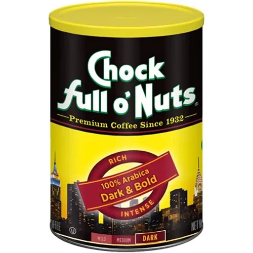 Vista 35 de Chock Full o'Nuts - Café molido tostado, tostado medio
