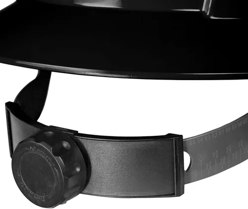 Vista 2 de EPP Por JORESTECH - Casco de Seguridad de Ala Completa Estilo HDPE con Suspensión de Trinquete Ajustable Para Trabajo, Hogar, y Protección General