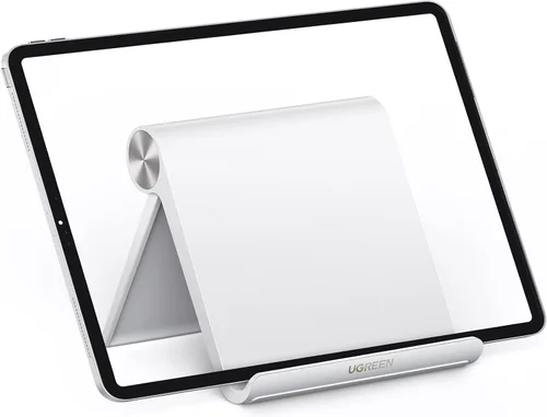 Vista 9 de UGREEN Soporte para Tablet Ajustable Portátil para Escritorio de Oficina Compatible con iPad Pro 11 9.7 10.5 Air Mini 5 4 3 2 iPhone 17 16 15 14 13