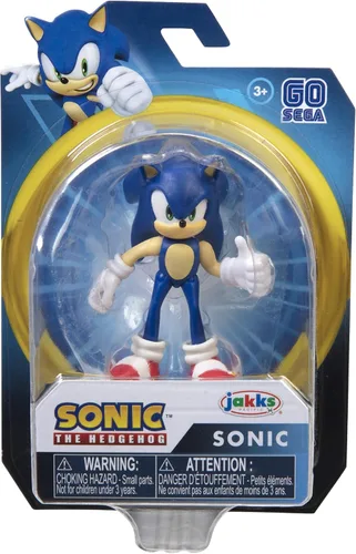 Vista 6 de Sonic The Hedgehog - Figura de acción de Sonic de 2.5 pulgadas, juguete coleccionable, 3 años
