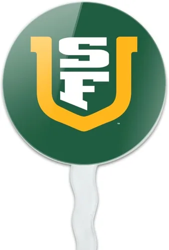 Vista 626 de GRAPHICS & MORE Abilene Christian Primary Logo Cupcake Picks Toppers Decoración Set de 6 Universidad Cristiana de Abilene