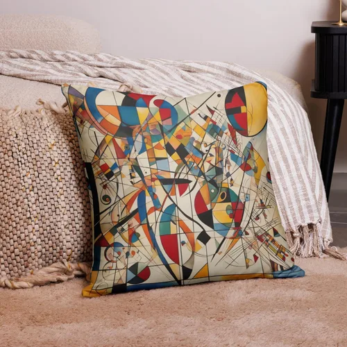 Vista 2 de Pintores de Epoca – grupo 1 Cojin - 0008