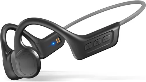 Vista 11 de Auriculares de conducción ósea, auriculares Bluetooth 5.3 de oreja abierta, auriculares de conducción ósea con micrófono, IPX7 impermeables