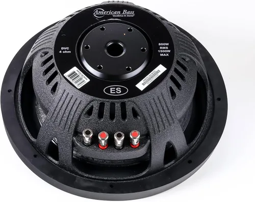 Vista 2 de American Bass ES 12" 3000 Max Watts Subwoofer para coche