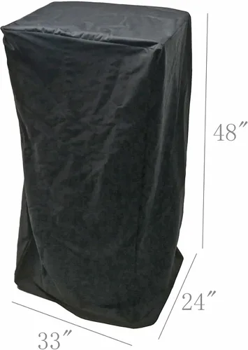 Vista 5 de FixtureDisplays® Cubierta protectora para podio, cubierta de púlpito, cubierta de atril, 33 pulgadas de ancho x 48 pulgadas de alto x 24 pulgadas