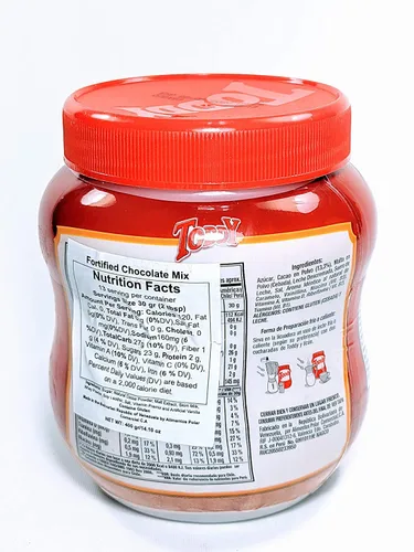 Toddy Bebida de Chocolate en Polvo Con Vitaminas 100% Cacao Venezolano/Toddy Bebida - Mezcla de bebida de chocolate en polvo, con vitaminas que