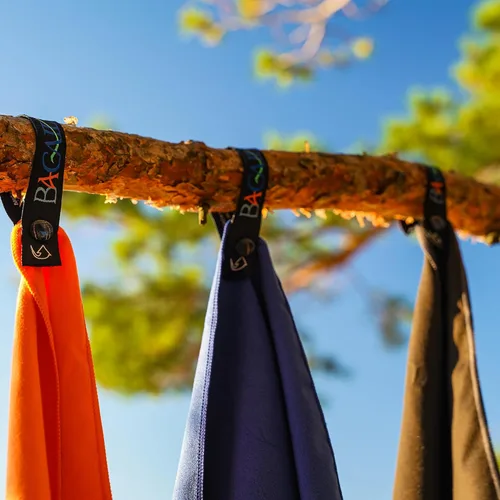 Vista 8 de BAGAIL - Toallas de microfibra para campamento, perfectas para deportes, viajes y playa Secado rápido, superabsorbente, ultracompacta. Adecuada