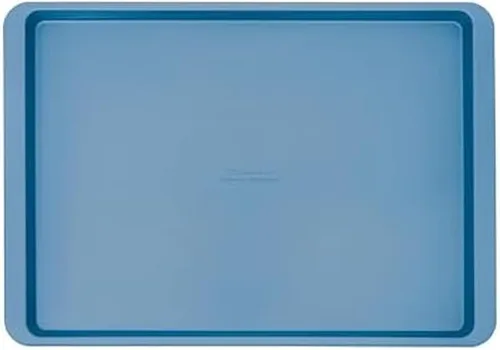 Vista 23 de KitchenAid Bandeja para hornear de acero aluminizado antiadherente de ingeniería suiza, apta para lavavajillas, Agave, 9x13 pulgadas