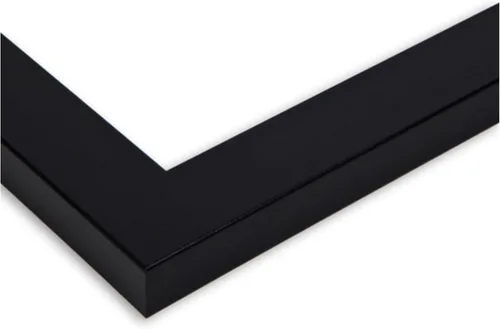 Vista 2 de ArtToFrames Marco de fotos negro de 4 x 6 pulgadas, WOMFRBW72079-4x6