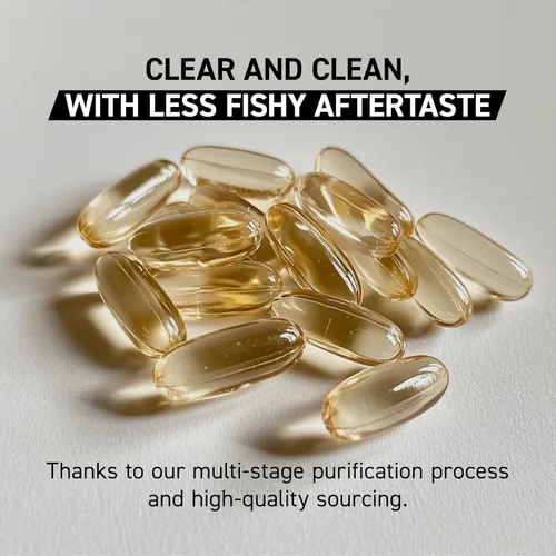 Vista 6 de Kaged Cápsulas blandas Omega 3 Sin sabor Suplemento de aceite de pescado 3000 mg de ácidos grasos Omega 3 con EPA y DHA Ultra puro, sin