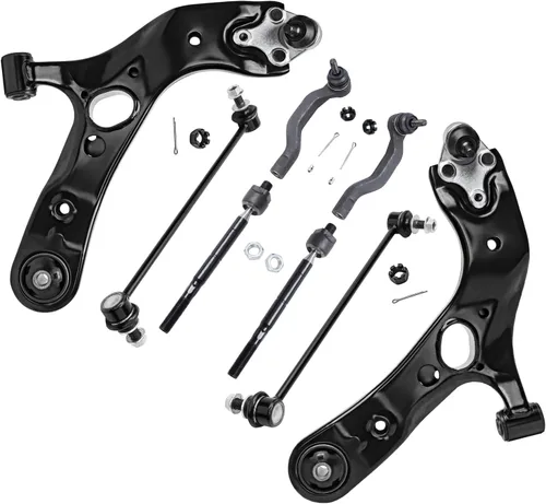 Vista 17 de Detroit Axle - Kit de suspensión frontal de 8 piezas para Chevy GMC Silverado Sierra Suburban 1500 Yukon Avalanche Cadillac Escalade brazos