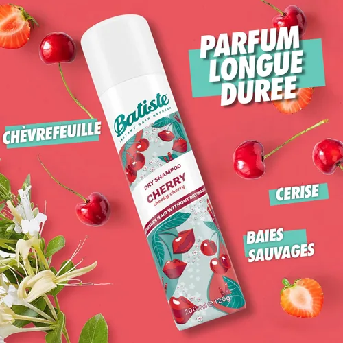 Vista 4 de Batiste Champú de cereza seca 6.73 onzas (6.8 fl oz) (paquete de 3)