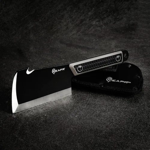 Vista 7 de Reapr 11016 Versa Cleavr, cuchillo de carnicero para cortar carne, cuchillo de cuchilla para verduras, hacha táctica, cuchillo de supervivencia
