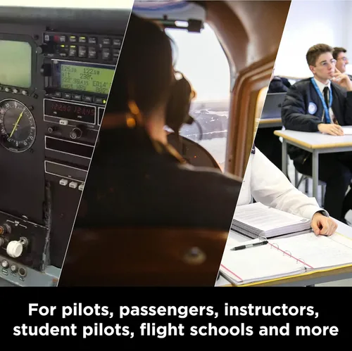 Vista 8 de P1 - Auriculares de aviación general para pilotos, mono, reducción pasiva de ruido, micrófono con cancelación de ruido, auricular acústico, puerto