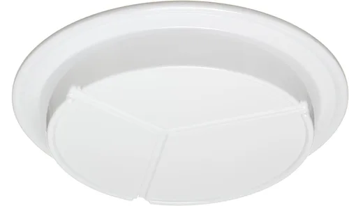 Vista 4 de Carlisle FoodService Products Dallas Ware - Placa dividida de plástico reutilizable con 3 compartimentos para hospitales, escuelas y hogar