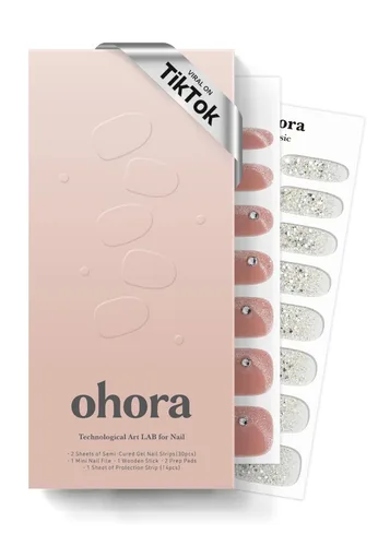 Vista 23 de ohora Tiras de uñas de gel semicuradas (N Addict) – Funciona con cualquier lámpara, calidad de salón, larga duración, fácil de aplicar y quitar