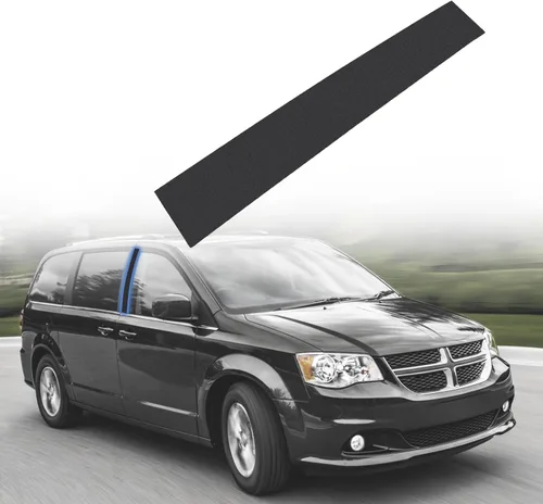 B-Pillar Moldura lateral para parabrisas de puerta exterior derecha (repuesto del lado del pasajero para Chrysler Town Country 2008-2016, Dodge