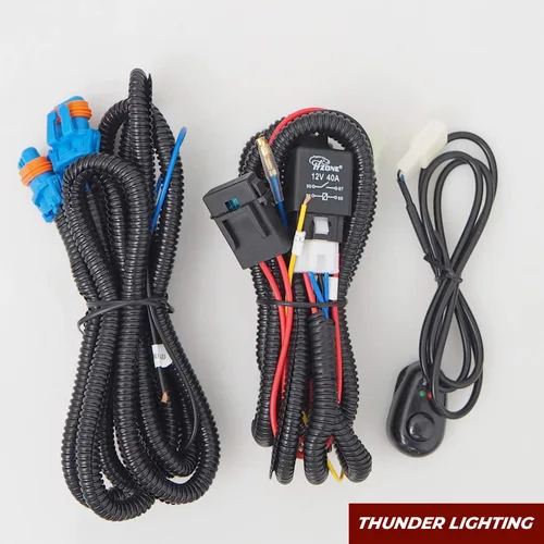 Vista 7 de Nuevo conjunto de luces antiniebla lado derecho del pasajero e izquierdo del conductor con arnés+interruptor+bombillas para Ford F-150 2015-2017