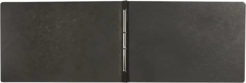 Vista 6 de Oxford Pressboard Cubierta de informe de 11" x 17", capacidad de 3", con bisagra lateral reforzada con cinta, tamaño tabloide, negro (13206)