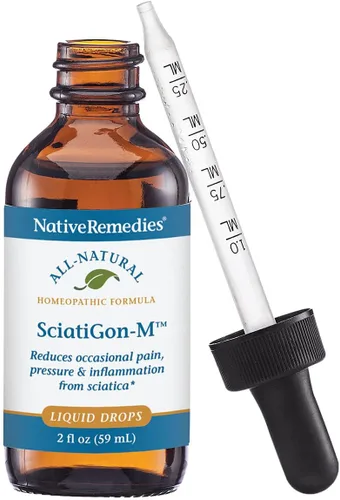 Vista 2 de Native Remedies SciatiGon Medicine - 2 onzas líquidas