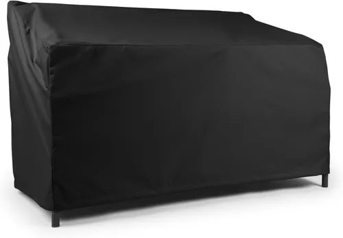 Covermates Funda para sofá de patio al aire libre, poliéster resistente, resistente a la intemperie, dobladillo con cordón, fundas para asientos y