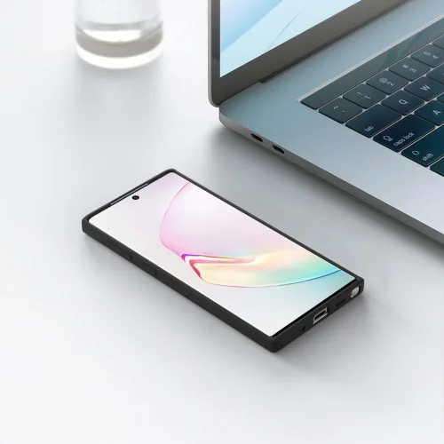 Vista 226 de Funda para Samsung Galaxy Note 8, color negro, resistente a los arañazos con tacto suave, delgada funda delgada para Samsung Galaxy Note 8