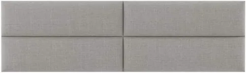 Vista 194 de Vänt - Paneles tapizados de cabecera para montar en la pared, diseño Isabelle, 60 x 23 pulgadas, configuración de 4 paneles individuales