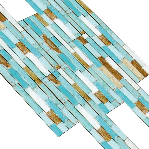 Vista 17 de 7 calcomanías de vinilo antideslizantes para tablones de suelo, despegar y pegar, calcomanías de pared extraíbles para decoración del hogar