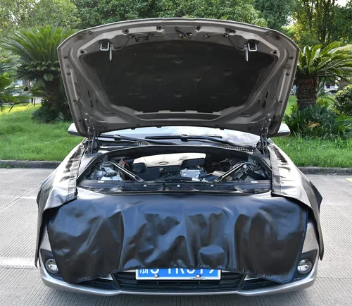 Vista 4 de Magca - Juego de 3 fundas magnéticas de piel sintética para mecánicos, protector de guardabarros para trabajos de reparación, tamaño grande