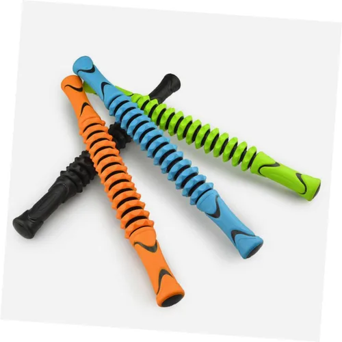 Vista 2 de Portable Yoga Massage Stick for Full Body Muscle Relief Fitness Roller for Deep Tissue Massage and Stress Relief Comfortable Handheld Design for