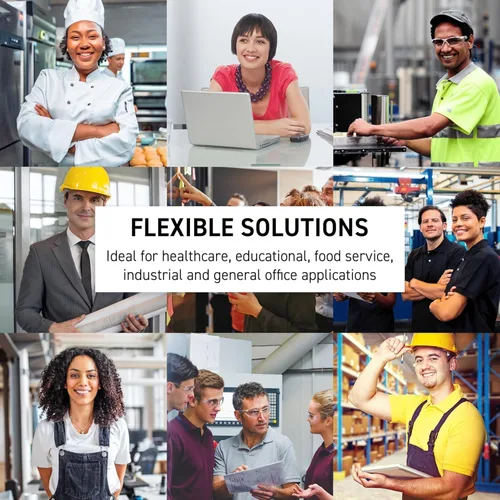 Vista 5 de DJOIS by Tarifold - Sistema de referencia y visualización de escritorio - Marcos de alambre de acero duraderos - Tamaño carta - Ampliable - Amarillo