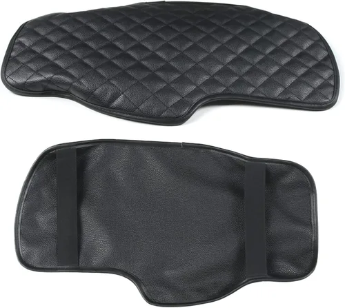 Vista 6 de LLKUANG Funda protectora suave para reposabrazos de consola central para Chevrolet Corvette C6 Z06 ZR1 2005 2006 2007 2008 2009 2010 2011 2012 2013