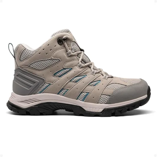 Vista 4 de NORTIV 8 Women's Waterproof Hiking Boots Outdoor Trekking Mid Backpacking Mountaineering lightweight boots