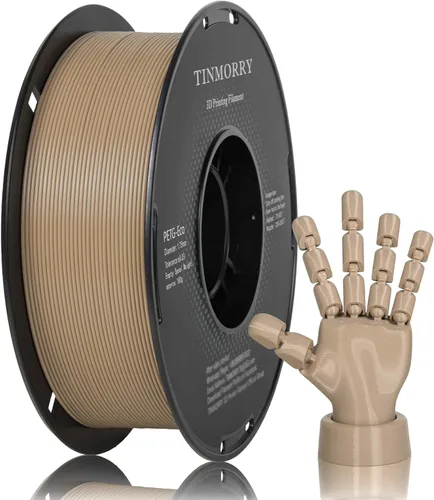 Vista 23 de TINMORRY - Filamento PETG CF de 1.75 mm para impresora 3D, compatible con Bambu LAB, Creality K1C, QIDI MAX3, FLASHFORGE Adventurer 5M, Prusa MK4