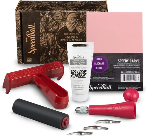 Vista 10 de Speedball kit para impresión de bloque