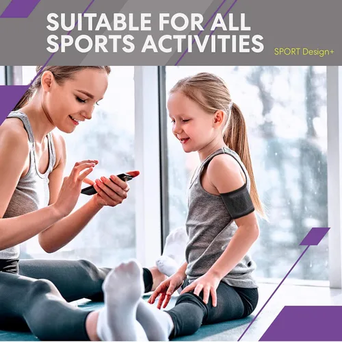 Vista 3 de Banda de brazo para diabetes para sistemas de monitoreo de cápsulas de insulina Omnipod Dexcom Freestyle Libre Protege la vaina de insulina