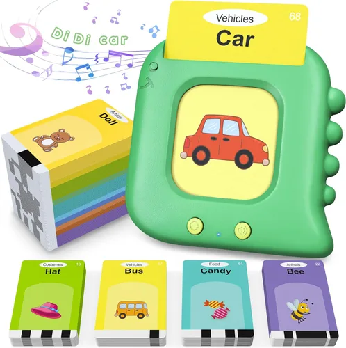 Vista 8 de Tarjetas Didácticas Parlantes, Tarjetas Didácticas para Niños Pequeños con 224 Páginas, Escritura, Dibujo y Matemáticas, Juguetes Sensoriales