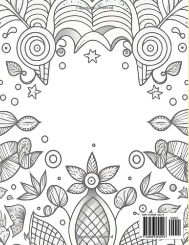 Vista 2 de Relaxing Patterns Mindfulness Coloring Book Beautiful Floral and Mandala Patterns for Stress Relief and Relaxation